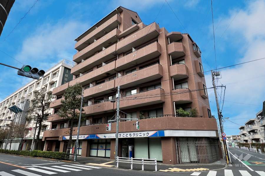 東急ドエルアルス野方の外観（南側から）