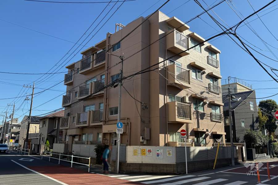 大洋江古田マンション（中野区）の外観（北西側から）