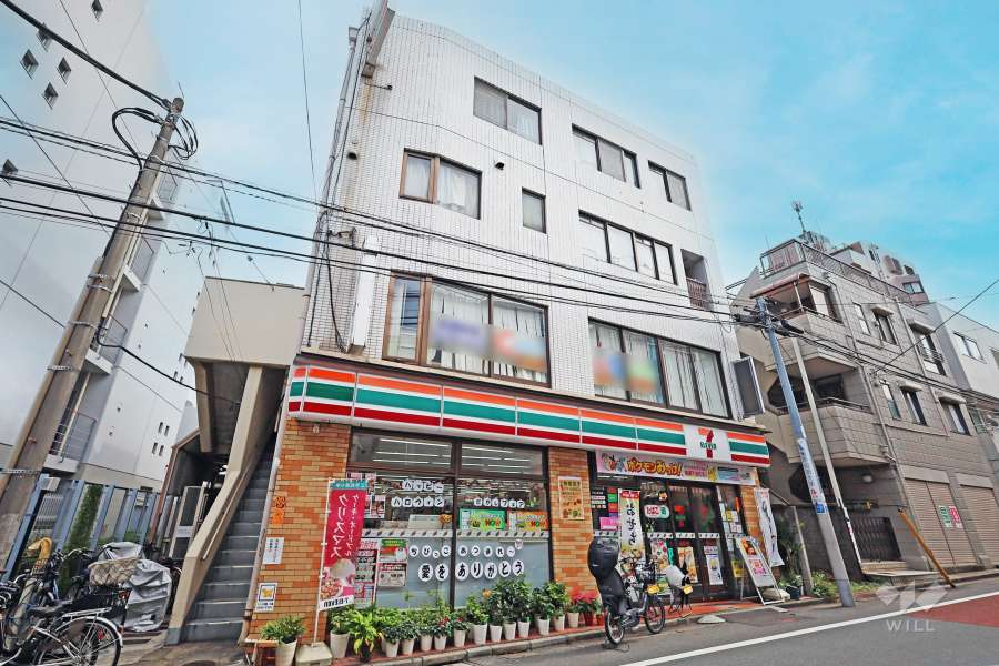 金子ビルの外観（北西側から）