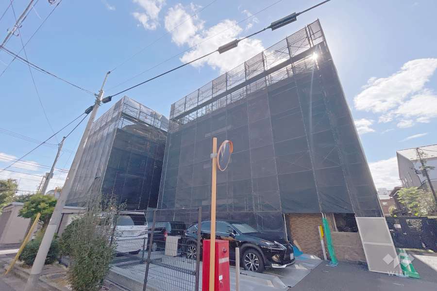 藤和シティホームズ中野江古田の外観（北西側から）