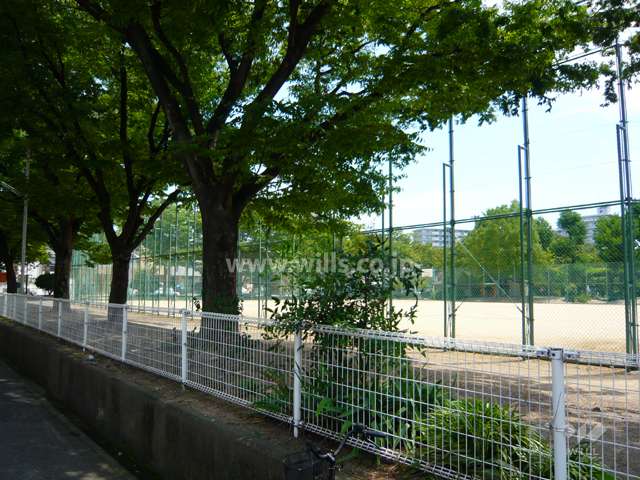 目の前にある『浜戎公園』