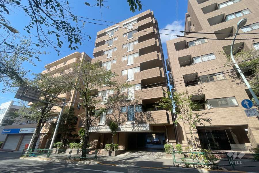 グランドメゾン哲学堂公園の外観（南東側から）