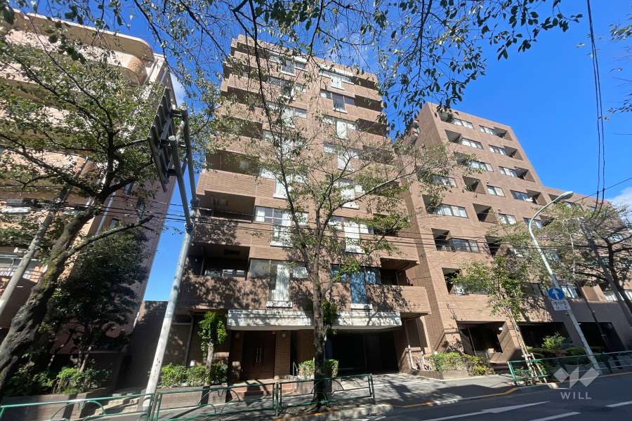 グランドメゾン哲学堂公園の外観（南西側から）