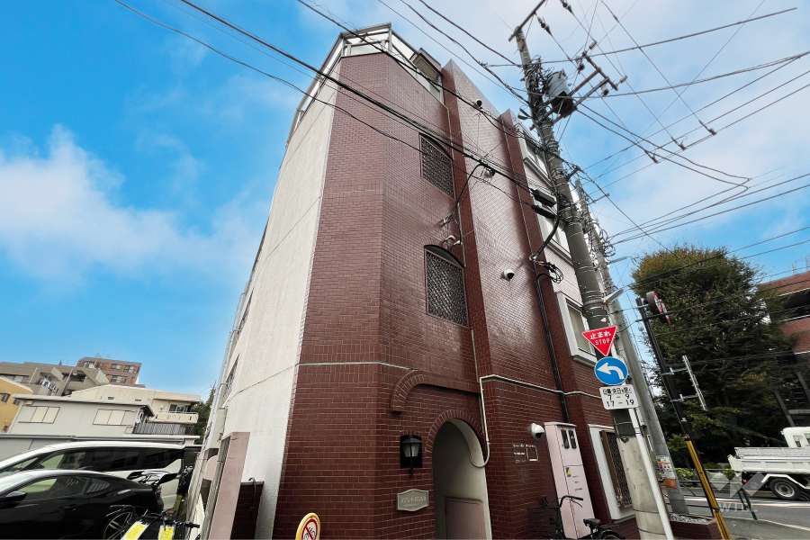 メゾンドロンジェの外観（北西側から）