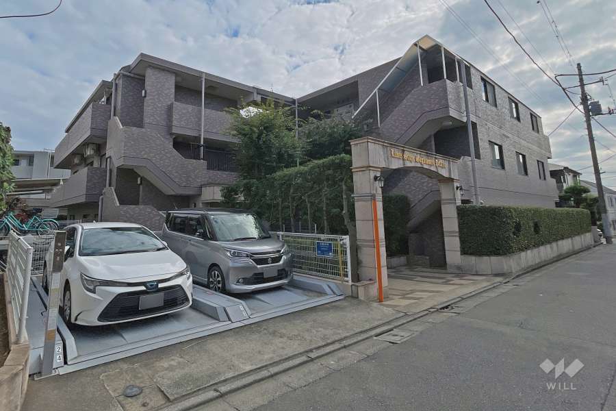 ライオンズステージ鷺ノ宮パラッツォの外観（北西側から）