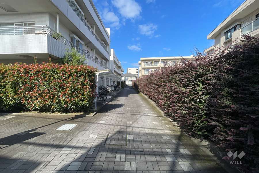 駐車場の出入り口