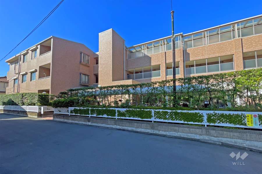 フラッツ鷺ノ宮の外観（北東側から）