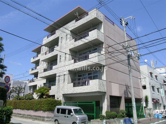 夙川シャンボールの外観（南東側から）