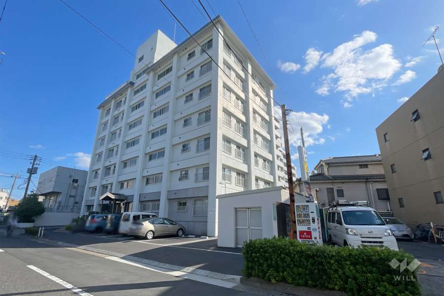 パシフィック松が丘の外観（北西側から）