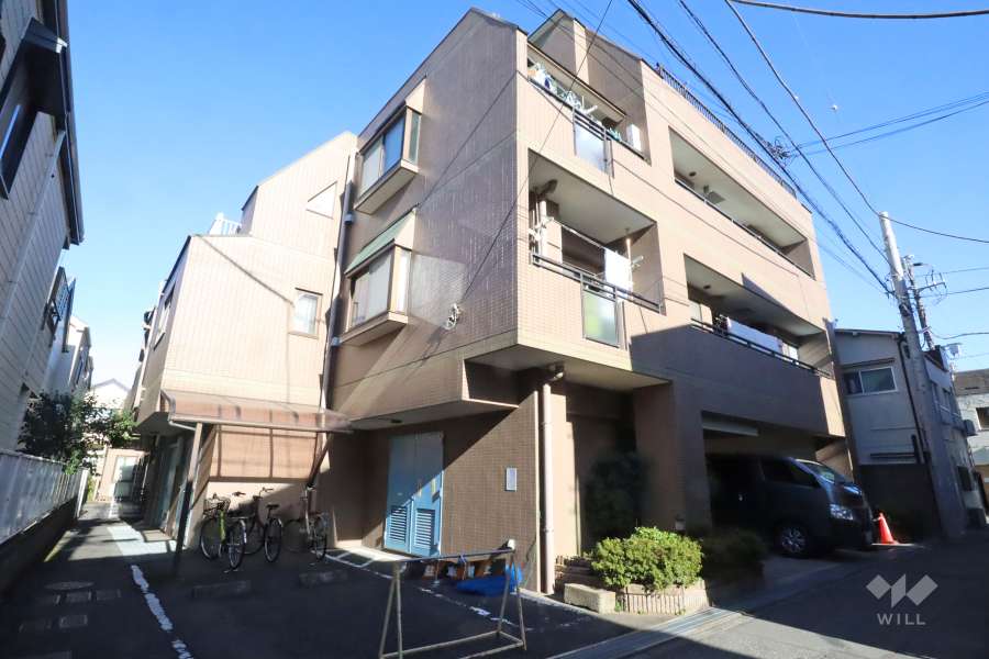 エミール松が丘の外観(南西側から)