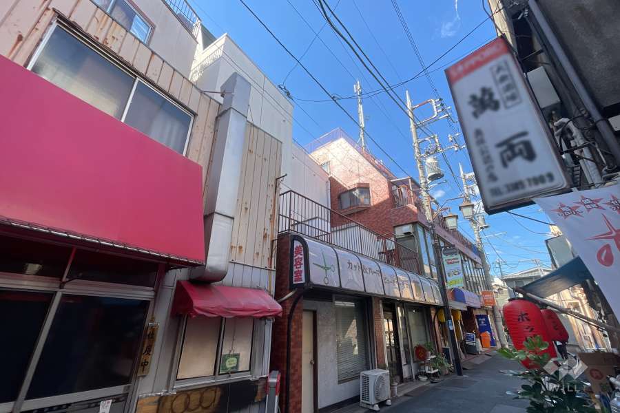 グランドパレス沼袋の外観（南東側から）