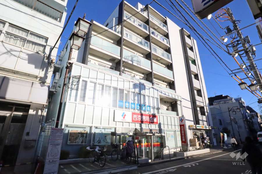 ダイナシティ中野沼袋の外観(北西側から)