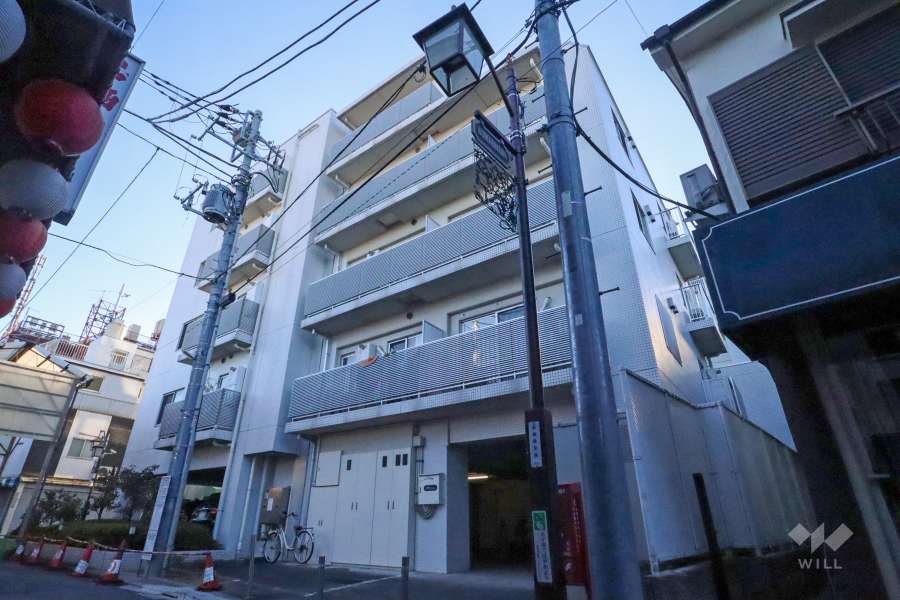 ダイナシティ中野沼袋の外観(北東側から)