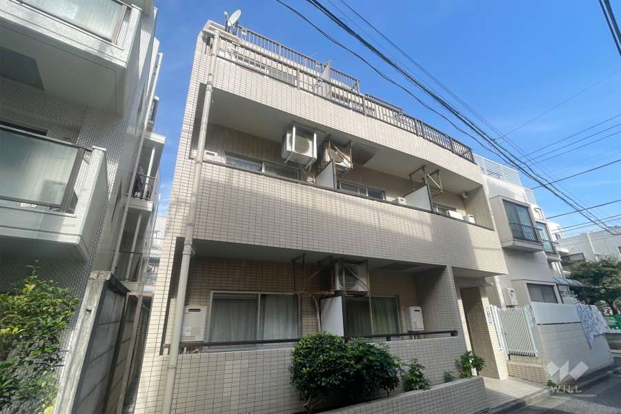 セブンスターハイツ中野5の外観（南側から）