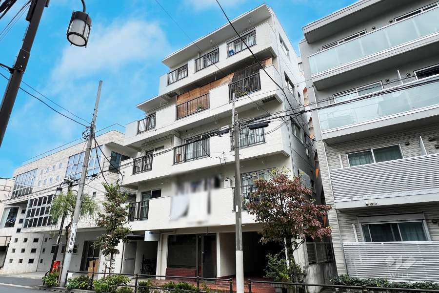 中野オリンピックマンションの外観（南西側から）