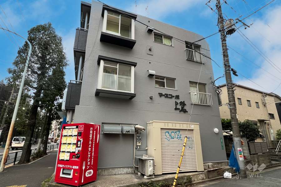 マースコーポ上鷺の外観（南東側から）