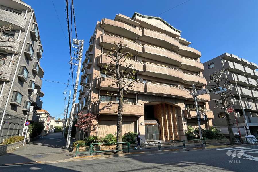 朝日クレスパリオ上鷺宮の外観（南西側から）