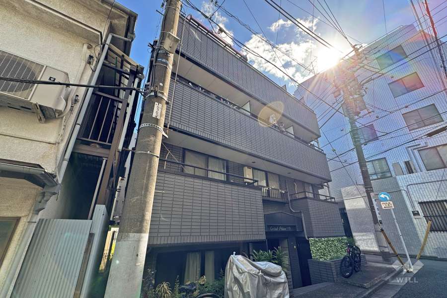 セントラルパレス中野の外観（北西側から）