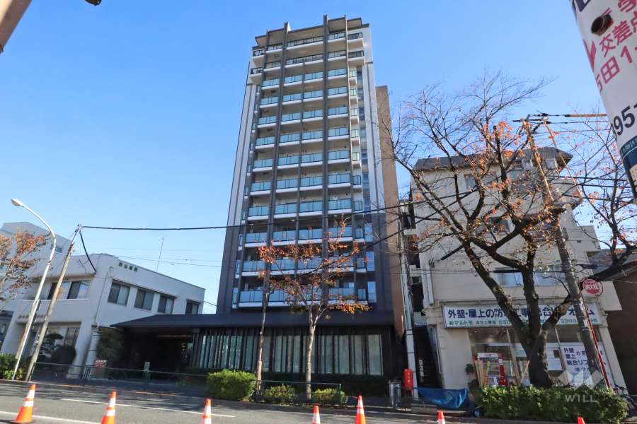 プレミスト中野通りの外観(西側から)