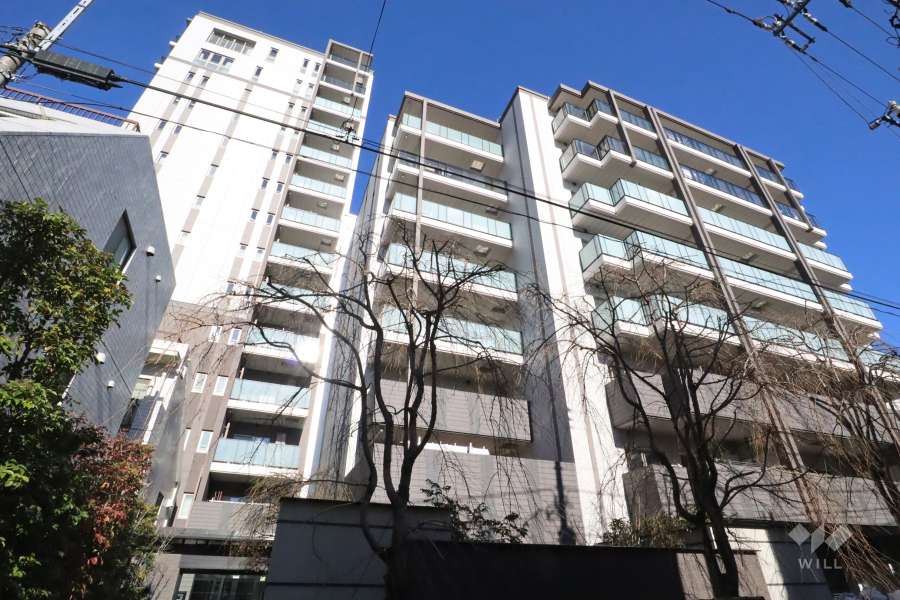 プレミスト中野通りの外観(南西側から)