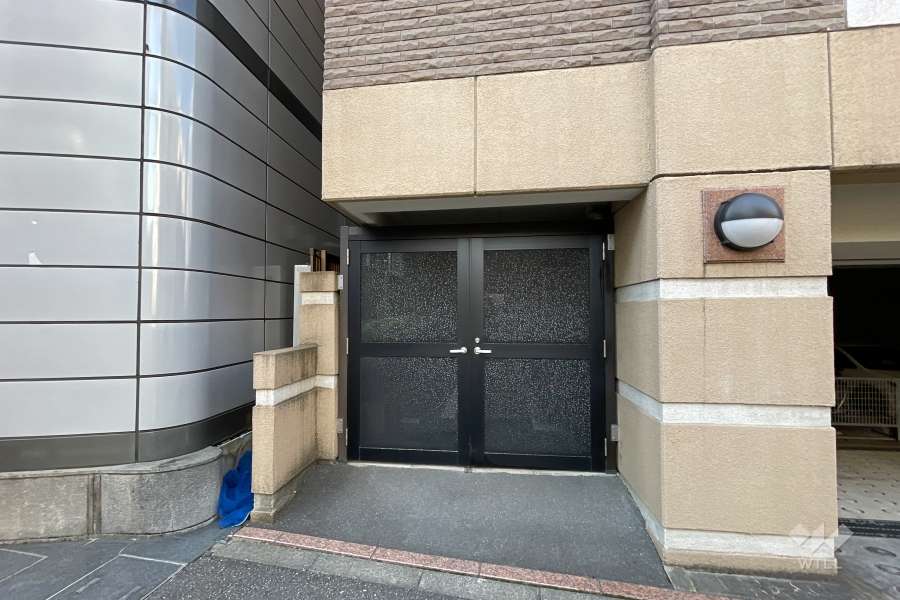 駐輪場の出入り口　