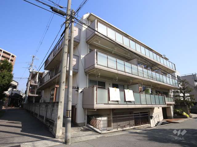 ベル香枦園　南棟の外観（南西側から）