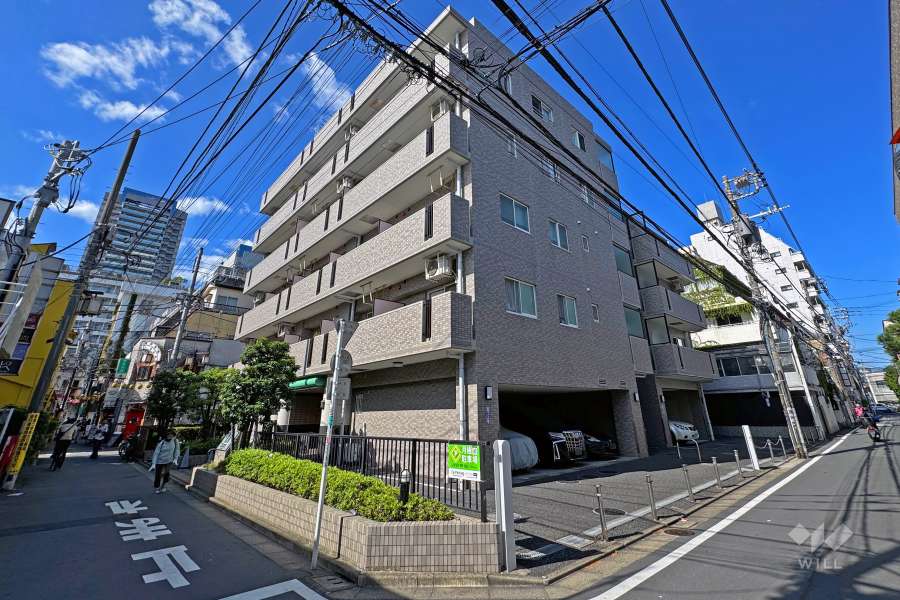 ライオンズシティ中野の外観（南東側から）