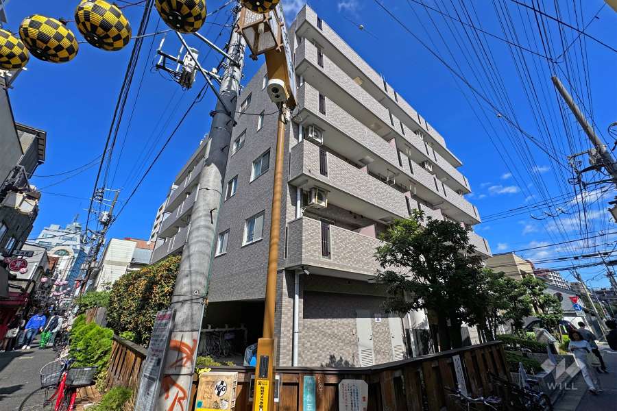 ライオンズシティ中野の外観（南西側から）