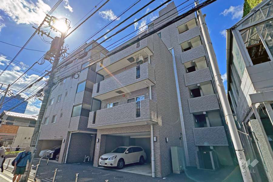 ライオンズシティ中野の外観（北東側から）