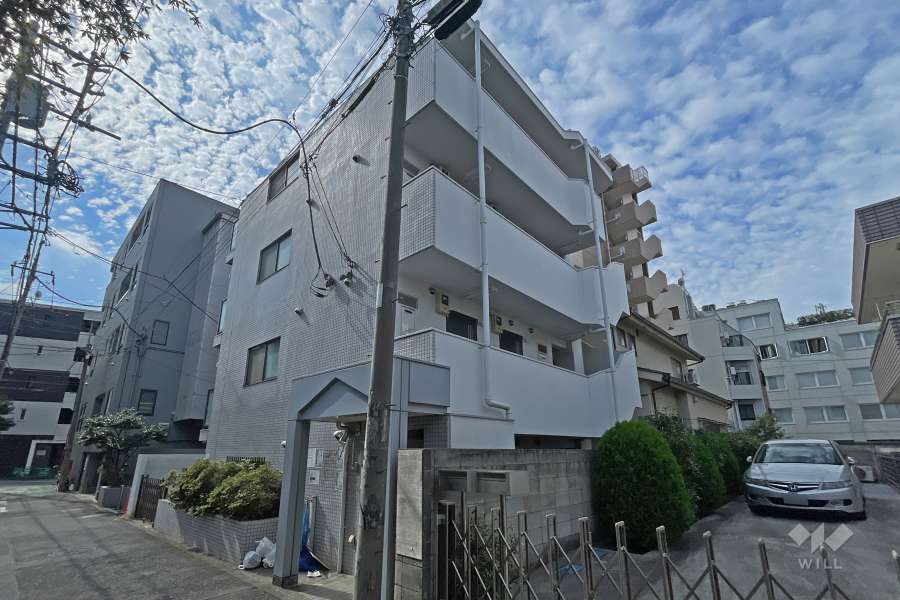 ノーブル中野の外観（北東側から）