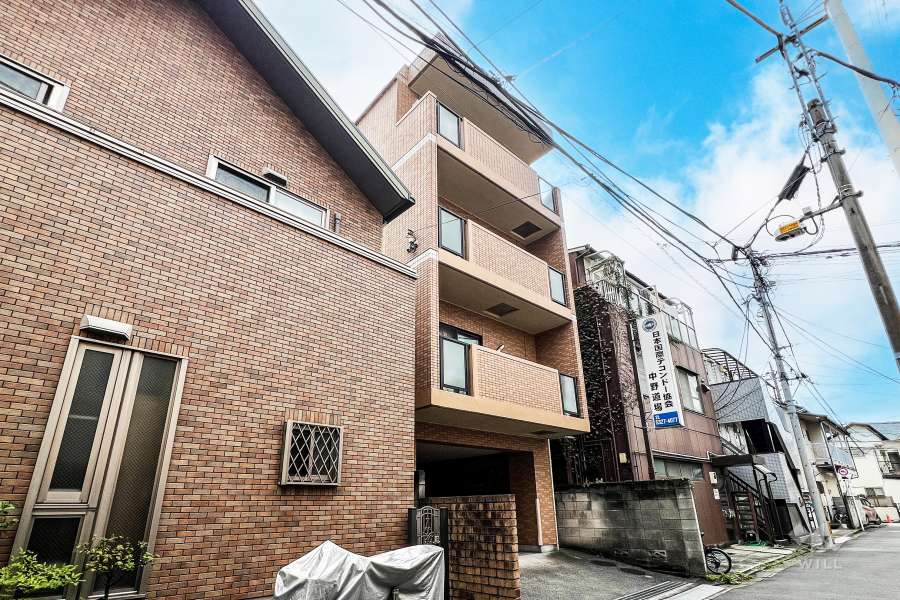 レクシオシティ高円寺の外観（北側から）