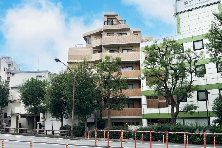 レクシオシティ高円寺の外観（北東側から）