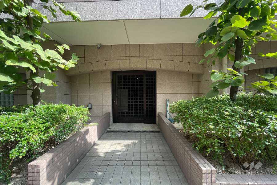 駐輪場の出入り口