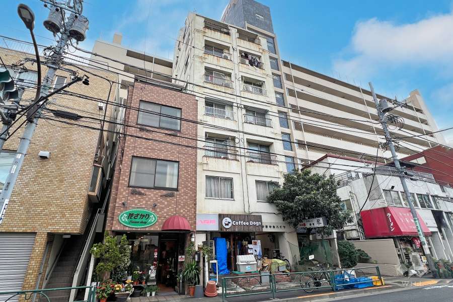 中野中央ハイツの外観（北東側から）