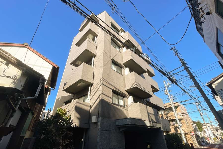 ルーブル中野坂上参番館の外観（南東側から）
