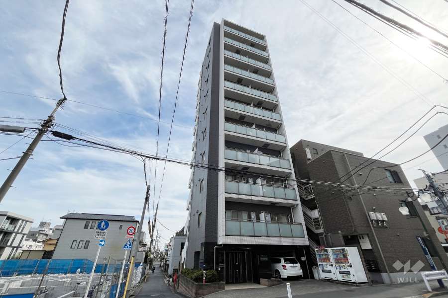 ドルチェ中野壱番館の外観（北西側から）