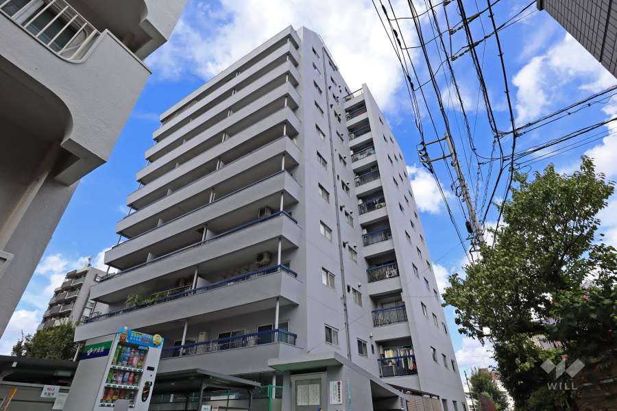 塔の山ハイツの外観（南東側から）