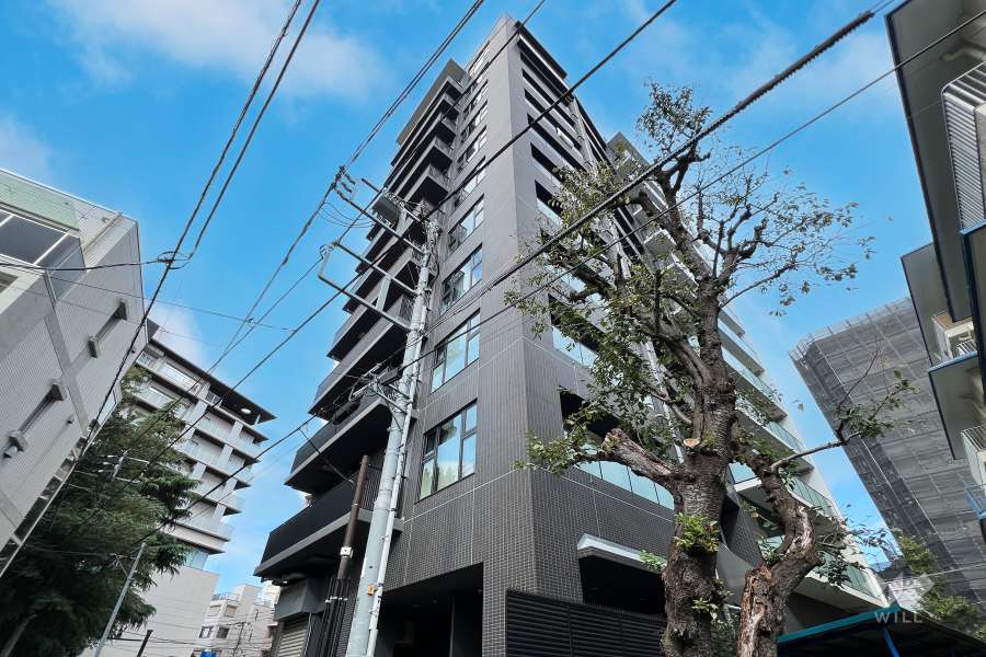 シティハウス中野中央の外観（南西側から）