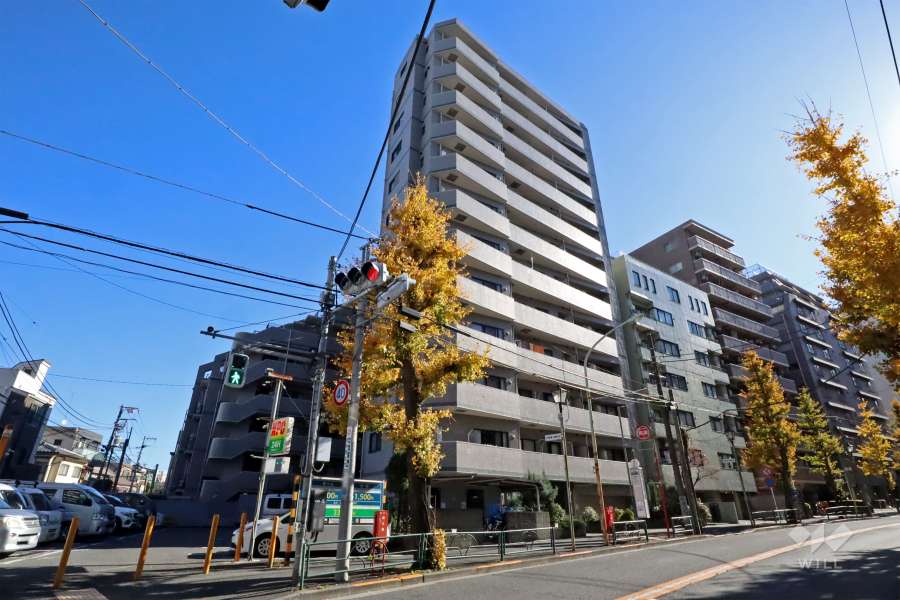 ヴィンテージ中野の外観（北西側から）