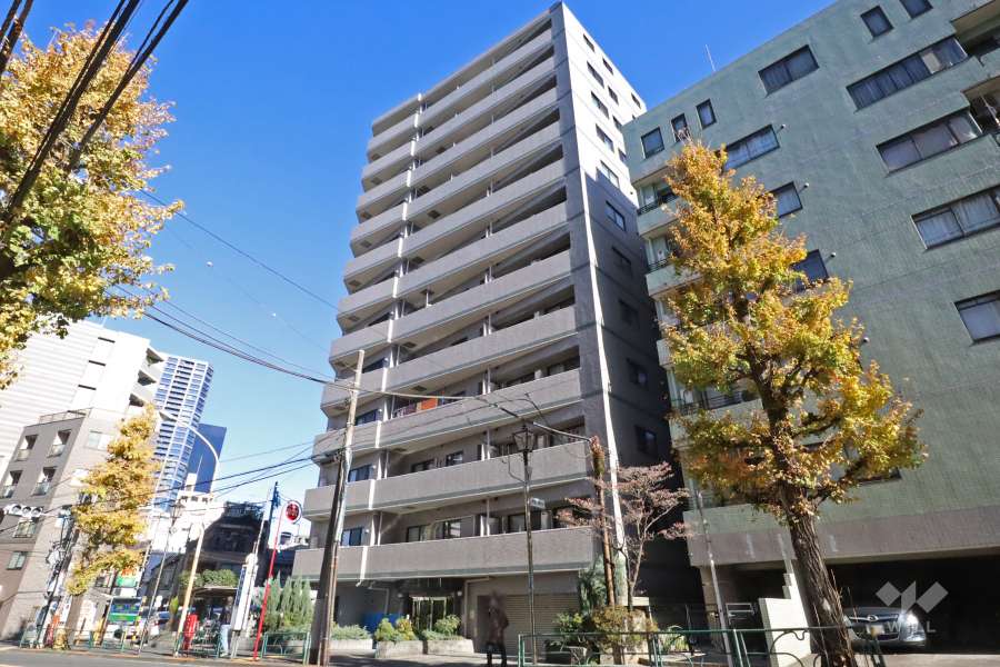 ヴィンテージ中野の外観（南西側から）