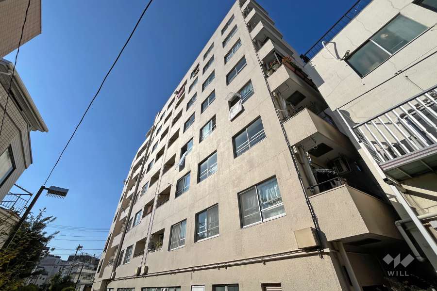 東中野フレンドマンションの外観（南東側から）