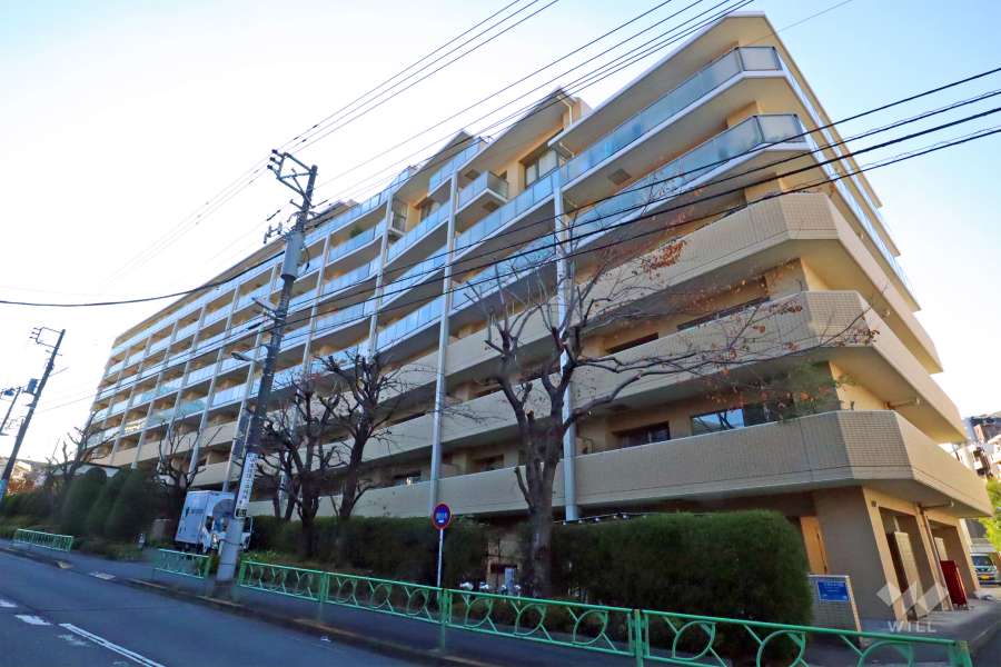 中野坂上パークホームズ外観(北東側から)