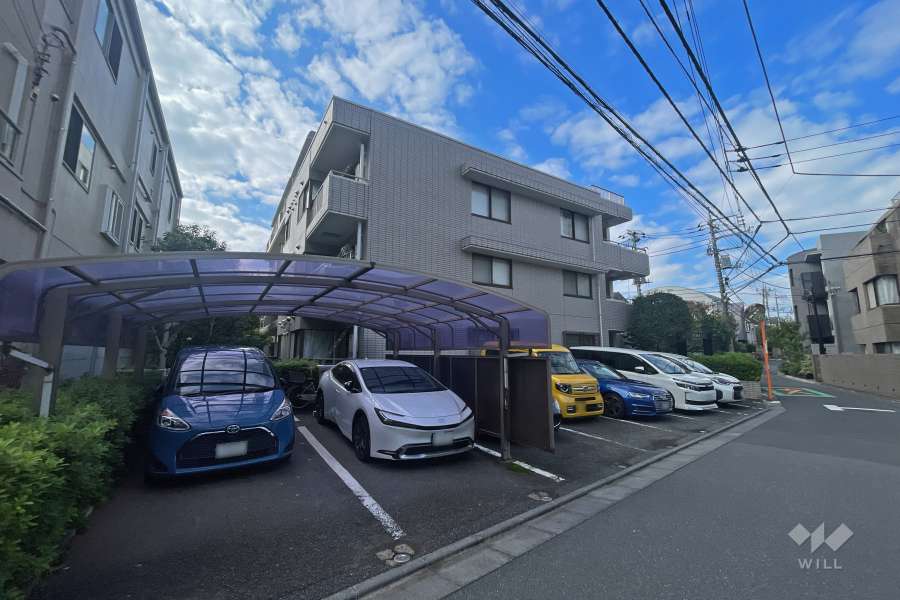 ライオンズステージ中野中央の外観（北東側から）