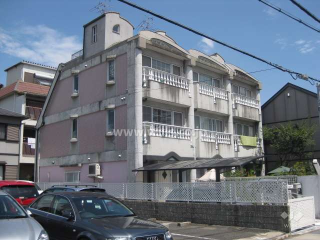 アムール夙川安井町の外観（南西側から）