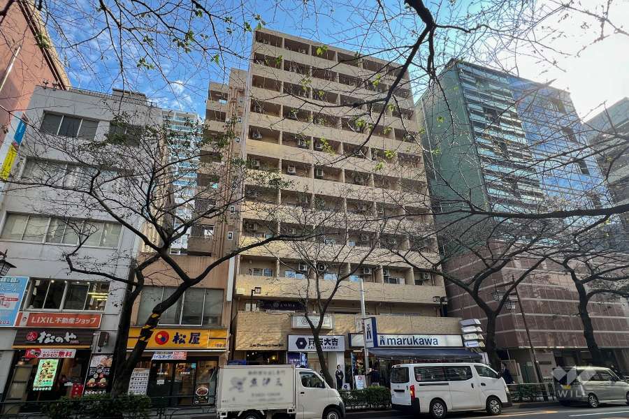 ライオンズマンション中野第3の外観（北西側から）