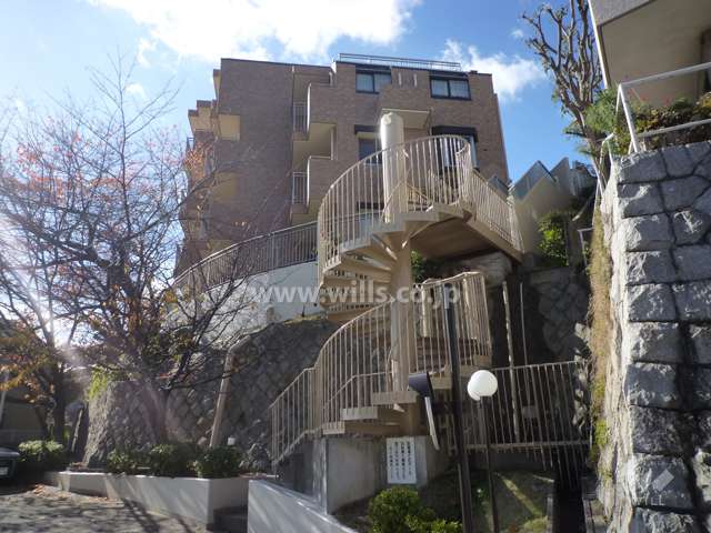 夙川南郷町ハウスの外観（東側から）