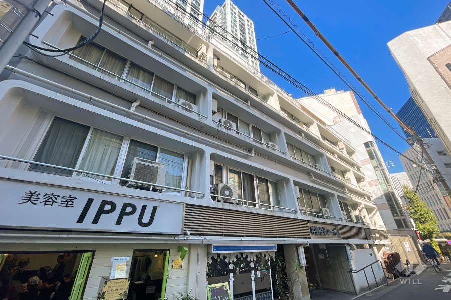 中野住研コーポの外観（南東側から）