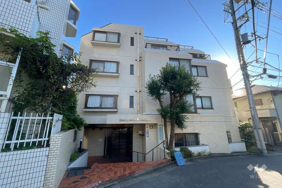 ライオンズマンション中野第2の外観（西側から）