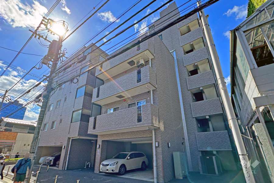 ライオンズシティ中野の外観（北東側から）