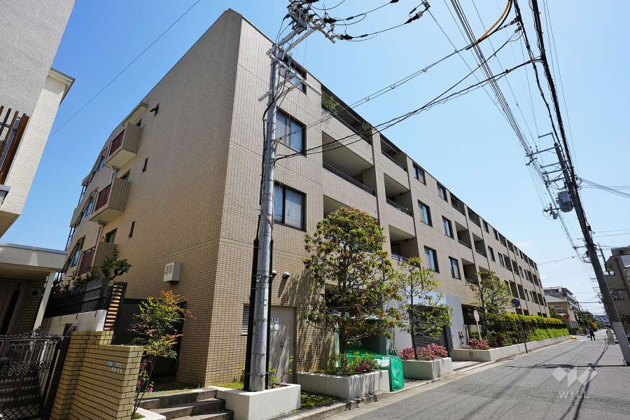 甲子園四番町パークハウスの外観（西側から）
